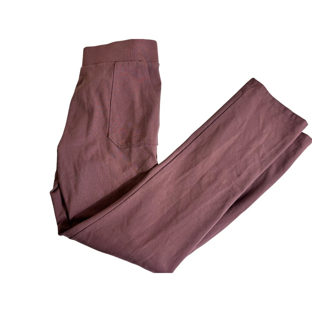 LOGO by Lori Goldstein‎ Pants Womens XS Purple Stretch Athletic Wear Athleisure